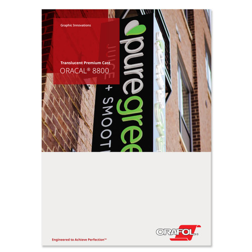 ORACAL Series 8800 Color Chart Translucent Premium Cast