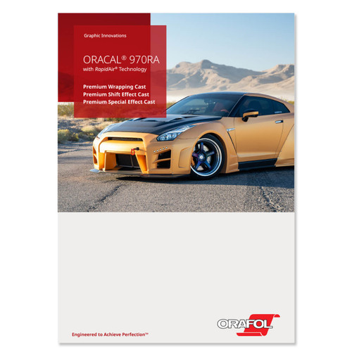 Oracal 970RA Premium Wrapping Cast RA Color Chart