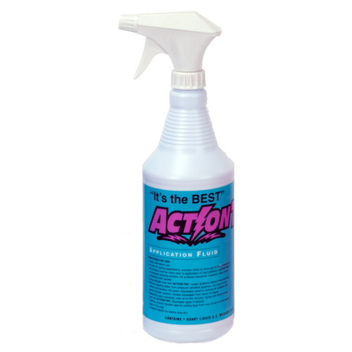 Action Tac Vinyl Application Fluid with Sprayer (1 qt)