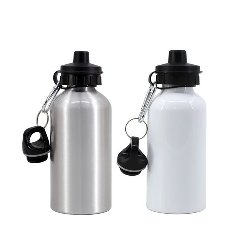 Aluminum Water Bottle Sublimation Blank with Two Caps