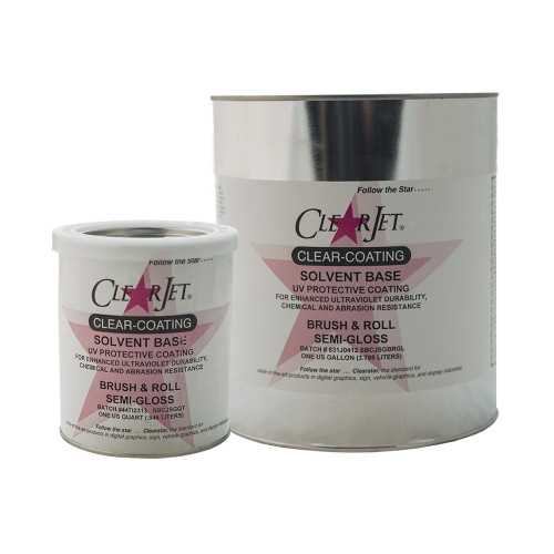 CLEARJET Original Semi-Gloss Satin Finish for Brush Roller Application