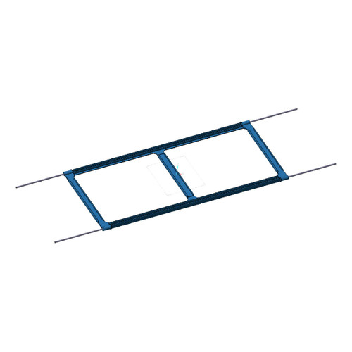 H Frame Step Stake for 4mm Corrugated Plastic Sheets, Corostake Yard Sign Holder