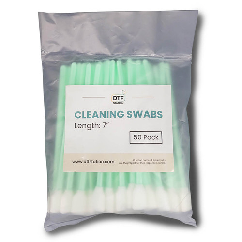 DTF Station Cleaning Swabs - 7" Foam (50 Pack)