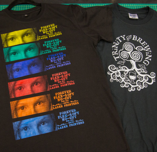 FOREVER Flex-Soft (No-Cut) Laser Toner Heat Transfer Paper