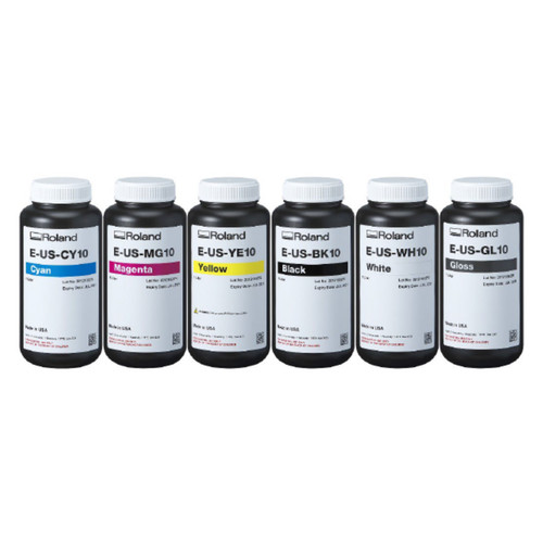 Roland E-US Inks and Cleaner for EU-1000MF, 1L Bottles