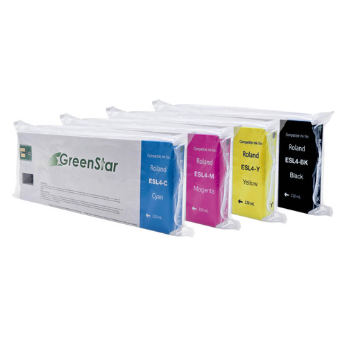 GreenStar Inks for Roland Eco-Sol Max 2 - 220ml