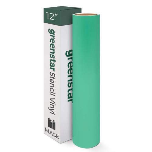 12" GreenStar Stencil Vinyl, Paint Mask for Wooden Signs