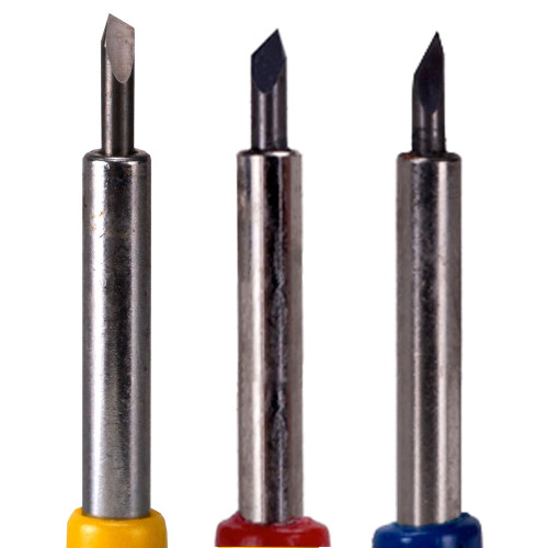 USCutter 3 Pack of Roland Cemented Carbide Blades - 1 each 30-45-60 Degrees