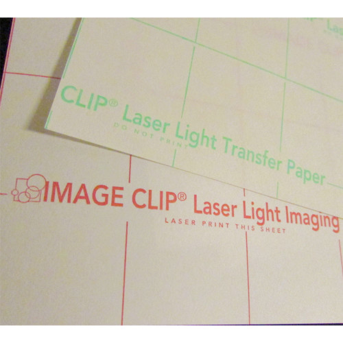 Neenah Image Clip Laser Light Toner Transfer Paper for Light Garments