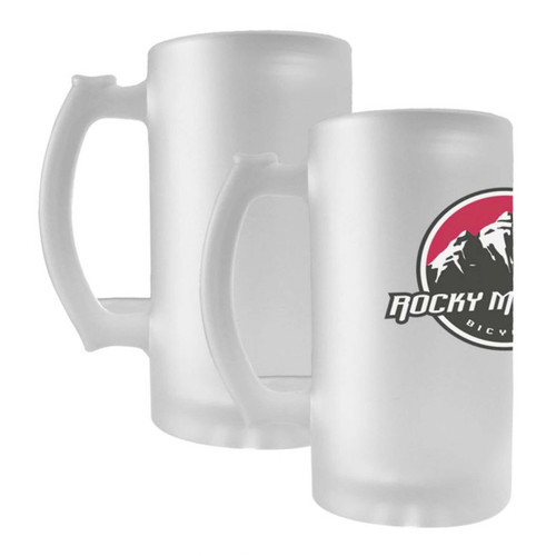 16oz Frosted Glass Beer Mug Dye Sublimation Blank