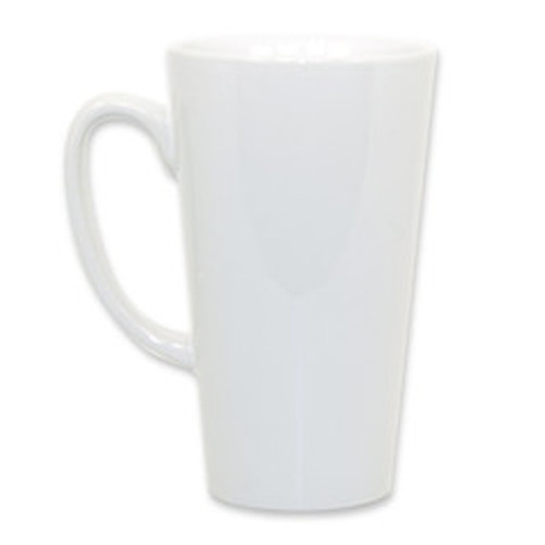 Blank Ceramic Sublimation Latte Mug (Coffee Cup) - 17oz, case of 24
