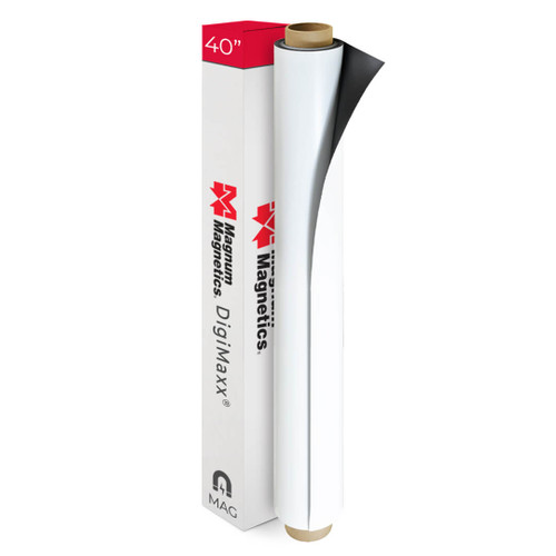 Magnum Magnetics DigiMaxx Vinyl Wide Format Printable Magnetic Media