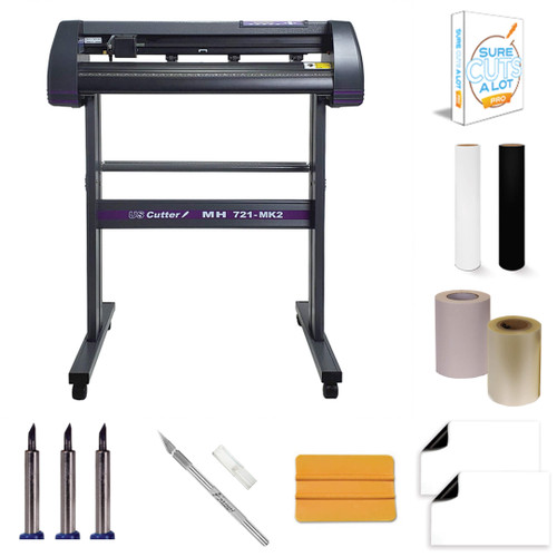 MH 721 Vinyl Cutter Value Kit w/ Sure Cuts A Lot Pro - Design & cut Software