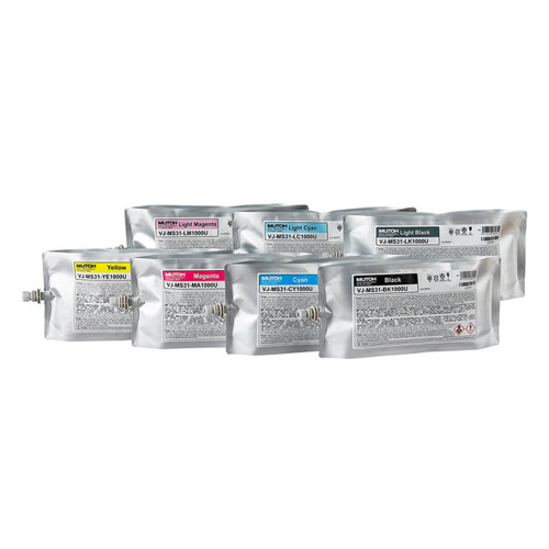 Mutoh MS31 Eco-Solvent Ink Bags/Pouches 1000ml