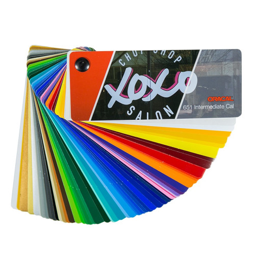 ORACAL 651 Intermediate Vinyl Color Fan