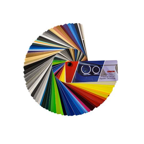 Oracal 970RA Premium Wrapping Cast RA Color Fan