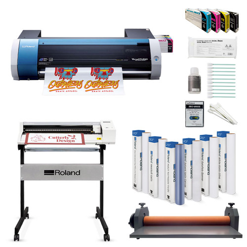 Roland VersaSTUDIO BN-20A Desktop Inkjet Printer/Cutter Core Bundle