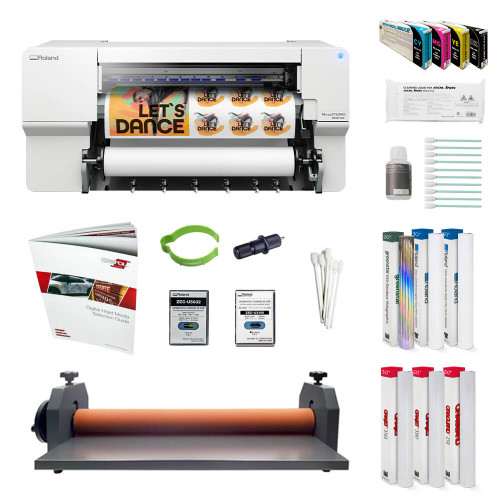 Roland VersaSTUDIO BN2-30 Desktop 30" Inkjet Printer/Cutter Die-Cut Decal Core Bundle
