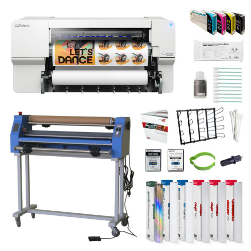 Roland VersaSTUDIO BN2-30 Desktop 30" Inkjet Printer/Cutter Die-Cut Decal Production Bundle