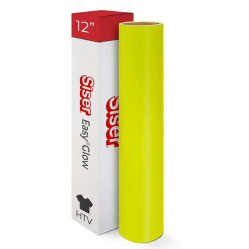 12" Siser Easy Glow Heat Transfer Vinyl - Glow In The Dark HTV