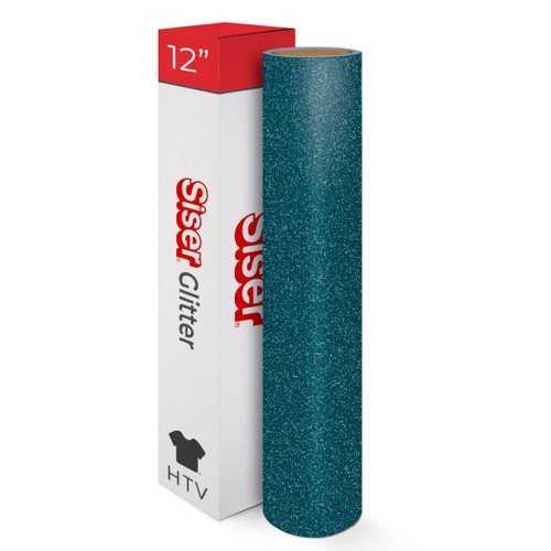 12" Siser Glitter Heat Transfer Vinyl