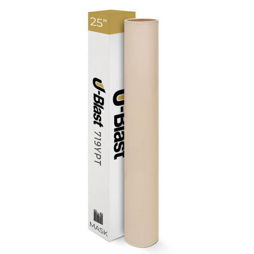 U-Blast Stencil 719YPT Double Liner Sand Blast Stencil