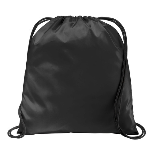 Black Ultra Core Cinch Pack, 16.5h x 14.5w Blank Bag