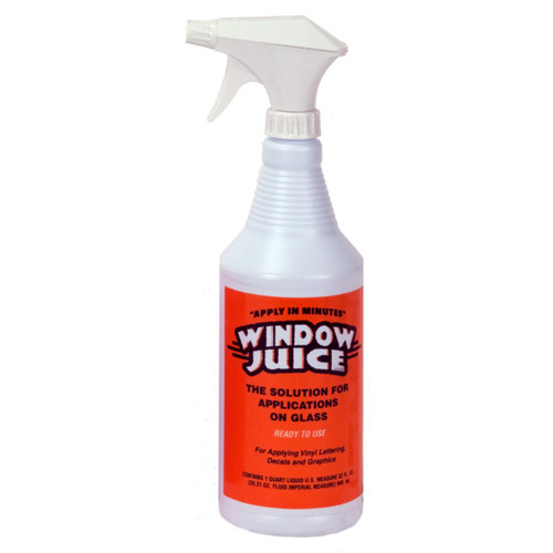 Window Juice Vinyl Application Fluid with Sprayer (1 qt)