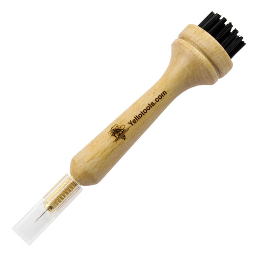 Yellotools YelloBrush Rivet Brush with Piercing Needle
