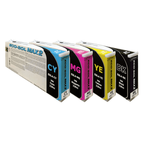 Roland Eco-Sol MAX 2 Inks for BN-20A, BN2-20A, and BN2-20 Printers