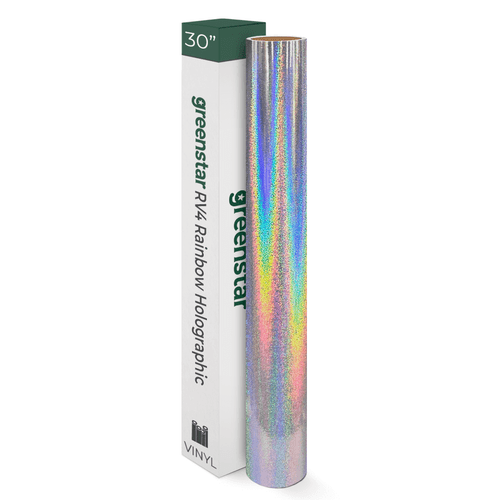 Greenstar RV4 Rainbow Holographic Tiny Sparkle Vinyl