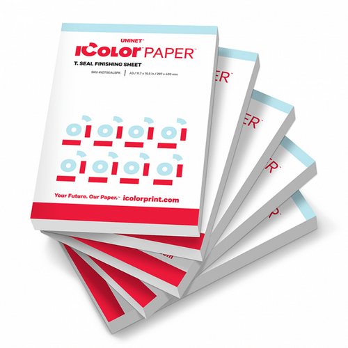 Uninet IColor T. Seal Finishing Sheet (Lasts Up To 500 Presses) A3 11.7 in x 16.5 in