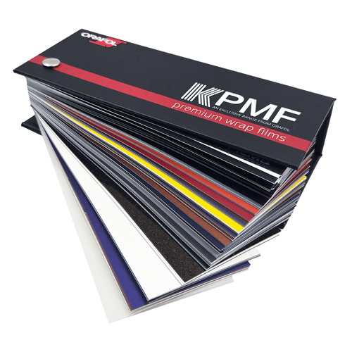 KPMF Vinyl Vehicle Wrap Color Selector Swatch Book