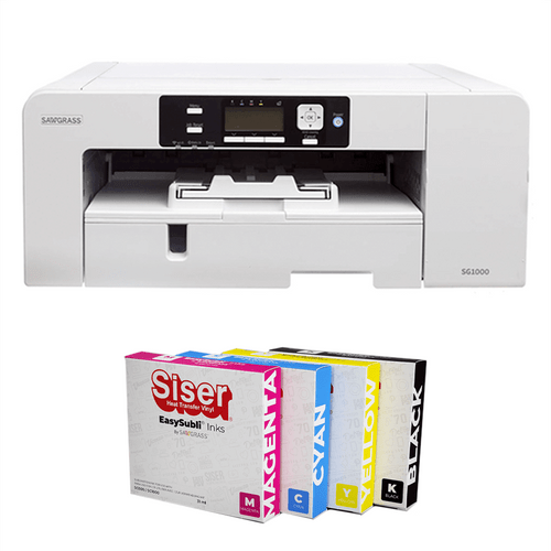 Sawgrass SG1000 Printer w/ Siser EasySubli Inks and Software Bundle